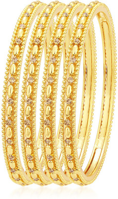 Sukkhi Alloy Gold-plated Bangle Set