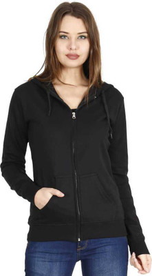 Prachikfashions Full Sleeve Solid Women Sweatshirt