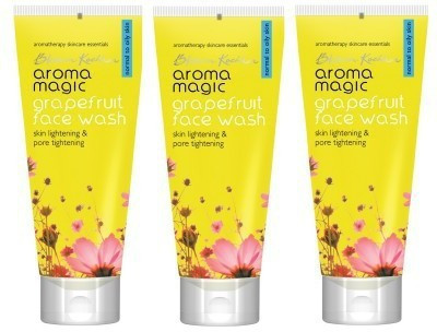 20% OFF on Aroma Magic Grapefruit Facewash (Pack of 3) Face Wash(300 ml) 20% OFF on Aroma Magic Grapefruit Facewash (Pack of 3) Face Wash(300 ml)