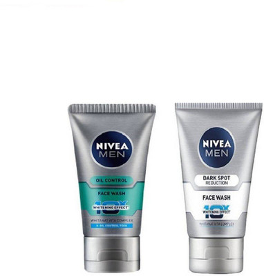 NIVEA Oil Control Whitening Effect & Dark Spot Reduction  50g + 50 g Face Wash(100 g)