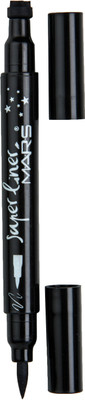 MARS super Eyeliner With Star Pattern 7.5 ml(jet black)