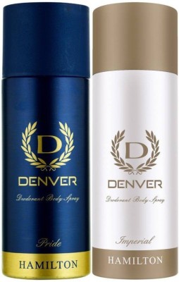 DENVER PRIDE AND IMPEIAL Deodorant Spray  -  For Men & Women(330 ml, Pack of 2)