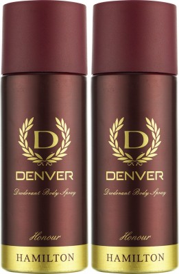 DENVER Honour Combo Body Spray Deodorant Spray  -  For Men(330 ml, Pack of 2)