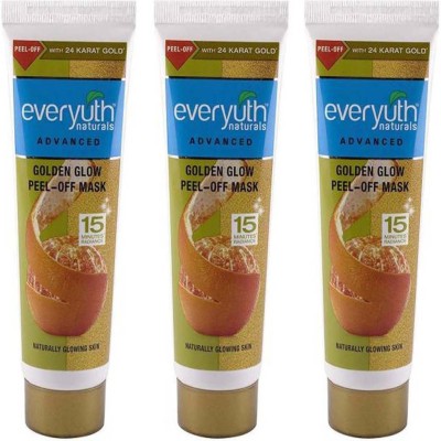 Everyuth Naturals Golden Glow Peel Off Mask 90g x 3(270 g)