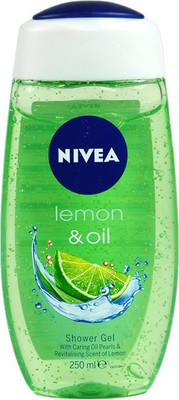 NIVEA Bath Care Lemon and Oil Shower Gel, 250ml(250 ml)