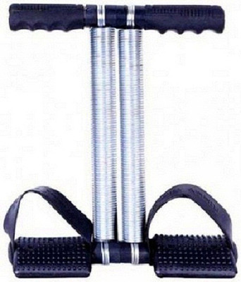 VATSMART DOUBLE SPRING TUMMY TRIMMER GYM EQUIPMENT FOR HOME MEN AND WOMEN Ab Exerciser(Silver)