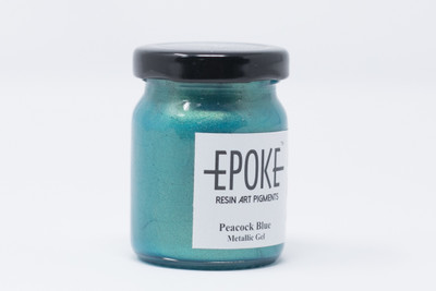 EPOKE Peacock Blue Metallic Resin Pigment Resin Art Medium(75 ml)