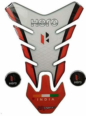 Golden Lion Hero Tank Pad Bike Tank Pad Bike Tank Pad (White) Bike Tank Pad