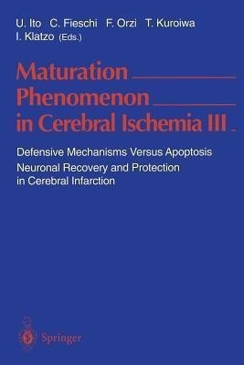 Maturation Phenomenon in Cerebral Ischemia III(English, Paperback, unknown)