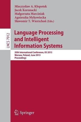 Language Processing and Intelligent Information Systems(English, Paperback, unknown)