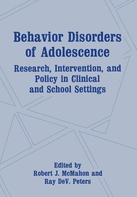 Behavior Disorders of Adolescence(English, Paperback, unknown)