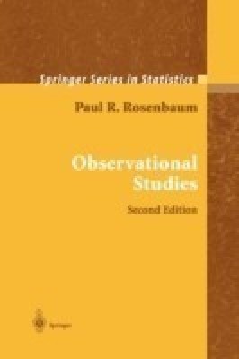 Observational Studies(English, Paperback, Rosenbaum Paul R.)