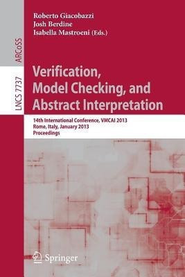 Verification, Model Checking, and Abstract Interpretation(English, Paperback, unknown)