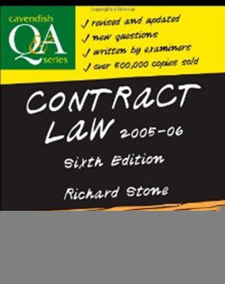 Contract Law Q&A 2005-2006(English, Paperback, Stone Richard)
