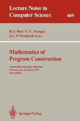 Mathematics of Program Construction(English, Paperback, unknown)