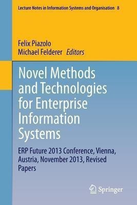 Novel Methods and Technologies for Enterprise Information Systems(English, Paperback, unknown)