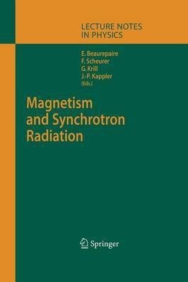 Magnetism and Synchrotron Radiation(English, Paperback, unknown)