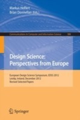 Design Science: Perspectives from Europe(English, Paperback, unknown)