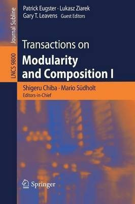 Transactions on Modularity and Composition I(English, Paperback, unknown)