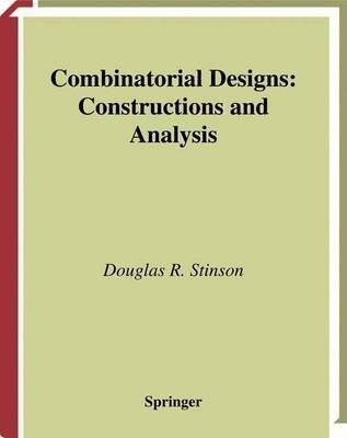 Combinatorial Designs(English, Electronic book text, Stinson Douglas)