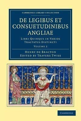 De Legibus et Consuetudinibus Angliae(English, Paperback, Bracton Henry de)