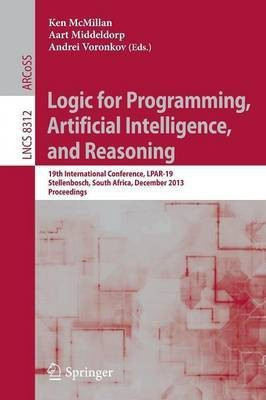 Logic for Programming, Artificial Intelligence, and Reasoning(English, Paperback, unknown)