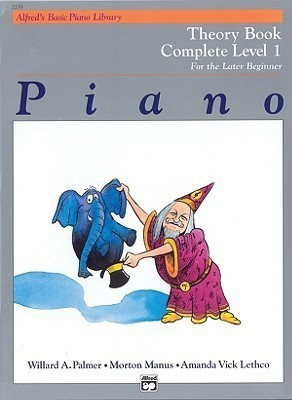 Alfred's Basic Piano Library Theory 1 Complete(English, Book, Palmer Willard A)