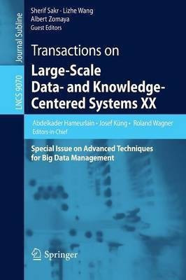 Transactions on Large-Scale Data- and Knowledge-Centered Systems XX(English, Paperback, unknown)
