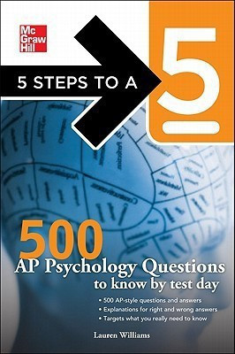 5 Steps to a 5 500 AP Psychology Questions to Know by Test Day 1st Edition(English, Paperback, Williams Lauren)