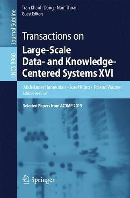 Transactions on Large-Scale Data- and Knowledge-Centered Systems XVI(English, Paperback, unknown)