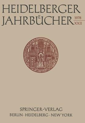Heidelberger Jahrbuecher(German, Paperback, Loparo Kenneth A)