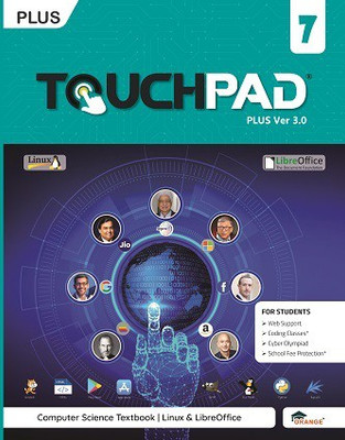Touchpad Computer Book Plus Ver 3.0 (Libra Office & Linux) for Class 7(Paperback, Geeta Zunjani)