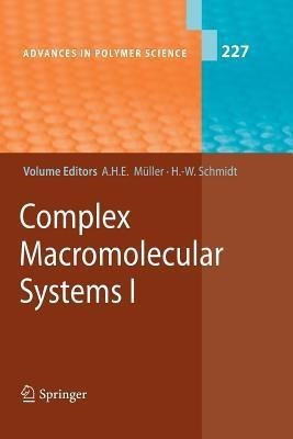 Complex Macromolecular Systems I(English, Paperback, unknown)