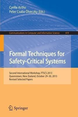 Formal Techniques for Safety-Critical Systems(English, Paperback, unknown)