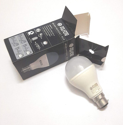 Polycab 12 W Basic Standard B22 LED Bulb(White, Pack of 2)