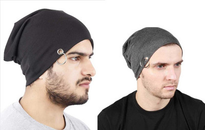 3SIX5 Beanie Cap(Pack of 2)