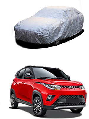 Toy Ville Car Cover For Mahindra XUV500 2020 (Without Mirror Pockets)(Silver)