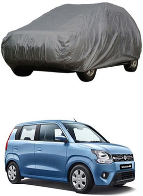 Toy Ville Car Cover For Maruti Suzuki WagonR (Without Mirror Pockets)(Grey)