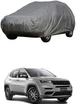 Coverit Car Cover For Jeep Compass Facelift (Without Mirror Pockets)(Grey)