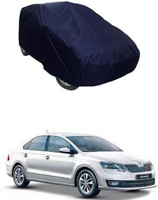 Coverit Car Cover For Skoda Rapid (Without Mirror Pockets)(Blue)