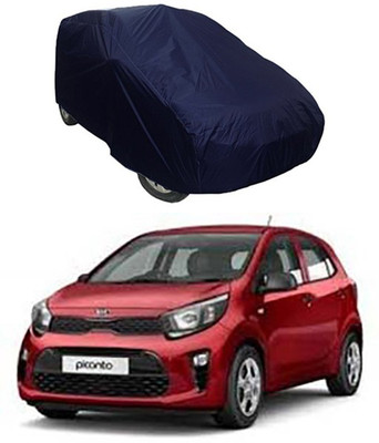Coverit Car Cover For Kia Picanto (Without Mirror Pockets)(Blue)