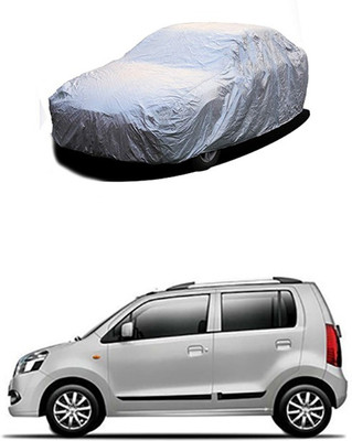 Toy Ville Car Cover For Maruti Suzuki WagonR (Without Mirror Pockets)(Silver)