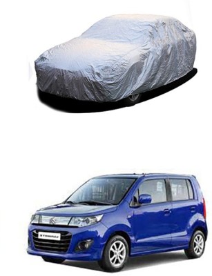 Toy Ville Car Cover For Maruti Suzuki WagonR Stingray (Without Mirror Pockets)(Silver)