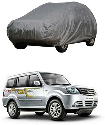 Toy Ville Car Cover For Tata Sumo Grande (Without Mirror Pockets)(Grey)