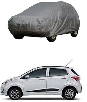 Coverit Car Cover For Hyundai Grand i10 (Without Mirror Pockets)(Grey)