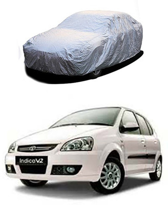 Coverit Car Cover For Tata Indica V2 (Without Mirror Pockets)(Silver)