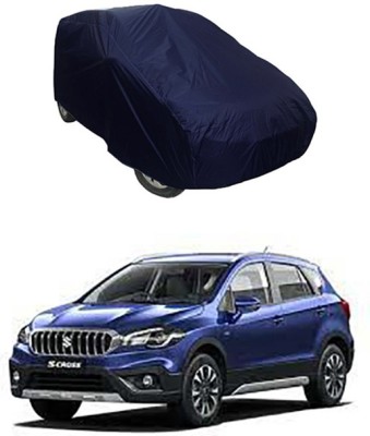Toy Ville Car Cover For Maruti Suzuki S-Cross (Without Mirror Pockets)(Blue)