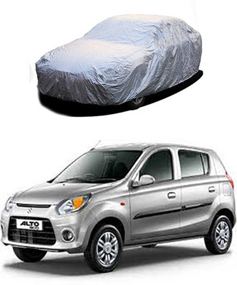 Coverit Car Cover For Maruti Suzuki Alto 800 (Without Mirror Pockets)(Silver)