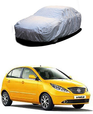 Coverit Car Cover For Tata Vista Tech (Without Mirror Pockets)(Silver)