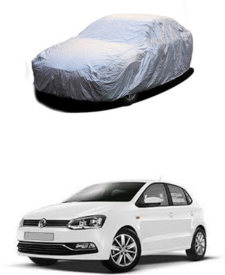 Toy Ville Car Cover For Volkswagen Polo Equisite (Without Mirror Pockets)(Silver)
